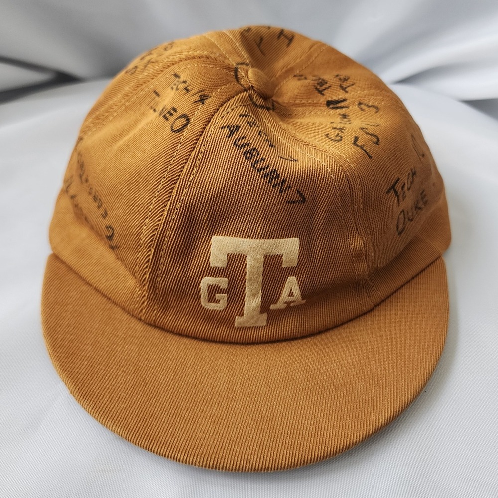 1950s Georgia‎ Tech SEC Rat Cap hat Rare History Custom 1 of 1 Football History